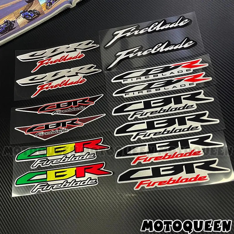 Honda CBR 1000RR Sticker Seti | Fireblade Jant ve Grenaj Logosu Sticker Master