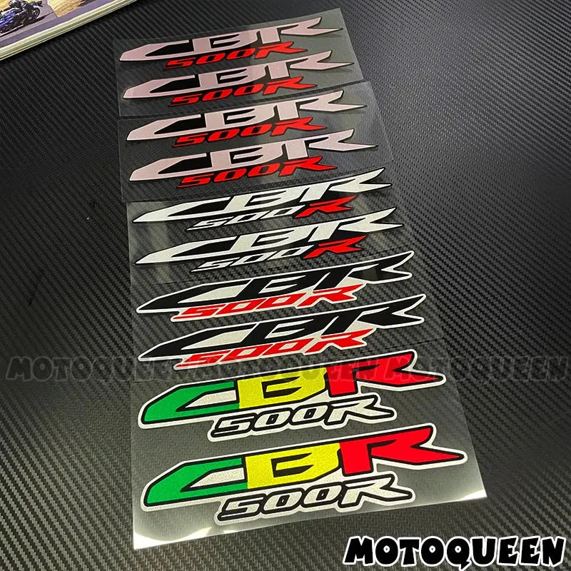Honda CBR 500R Sticker Seti | Yan Grenaj Logoları ve Tank Pad Sticker Master