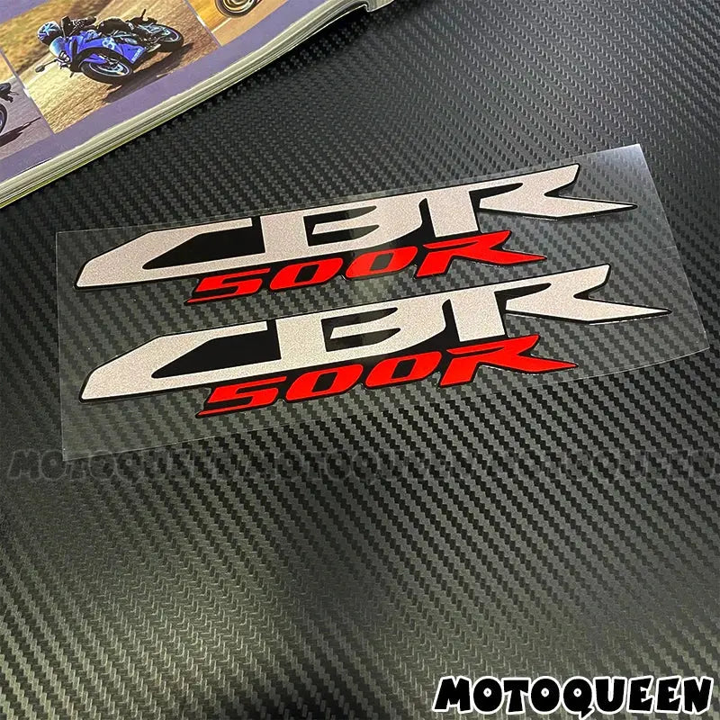 Honda CBR 500R Sticker Seti | Yan Grenaj Logoları ve Tank Pad Sticker Master