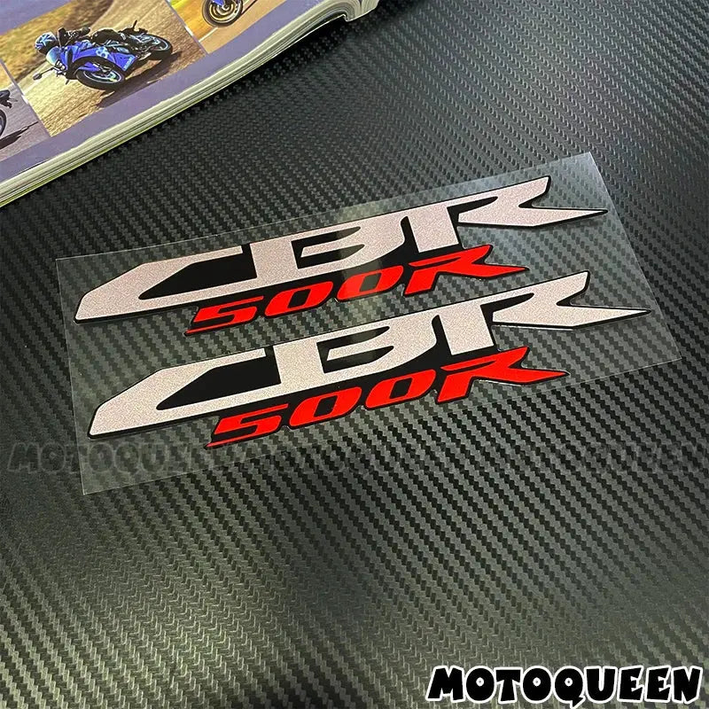 Honda CBR 500R Sticker Seti | Yan Grenaj Logoları ve Tank Pad Sticker Master