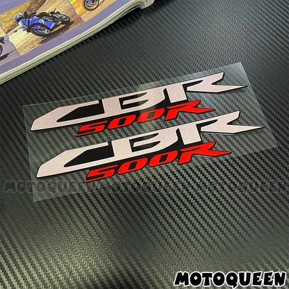 Honda CBR 500R Sticker Seti | Yan Grenaj Logoları ve Tank Pad Sticker Master