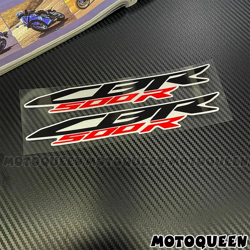 Honda CBR 500R Sticker Seti | Yan Grenaj Logoları ve Tank Pad Sticker Master