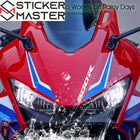 Honda CBR 500R Sticker Seti | Yan Grenaj Logosu (2013-2025)