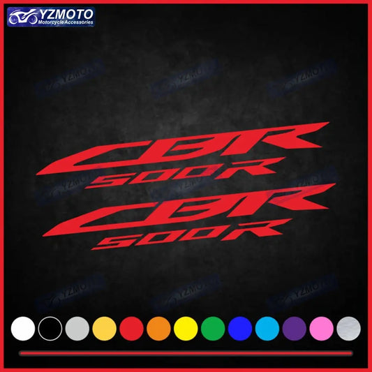 Honda CBR 500R Sticker Seti | Yan Grenaj Logosu (Her Renk) Sticker Master