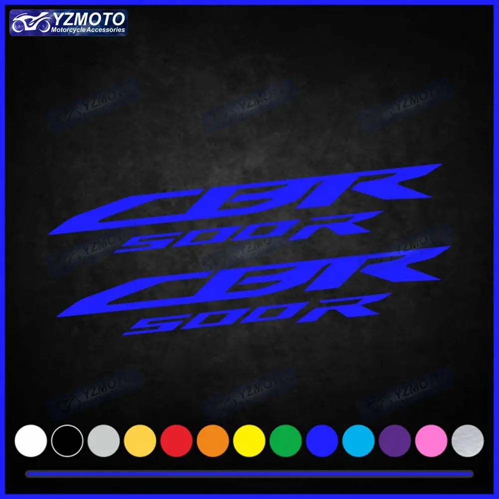 Honda CBR 500R Sticker Seti | Yan Grenaj Logosu (Her Renk) Sticker Master