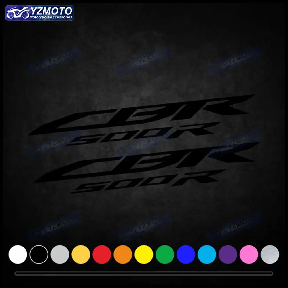 Honda CBR 500R Sticker Seti | Yan Grenaj Logosu (Her Renk) Sticker Master
