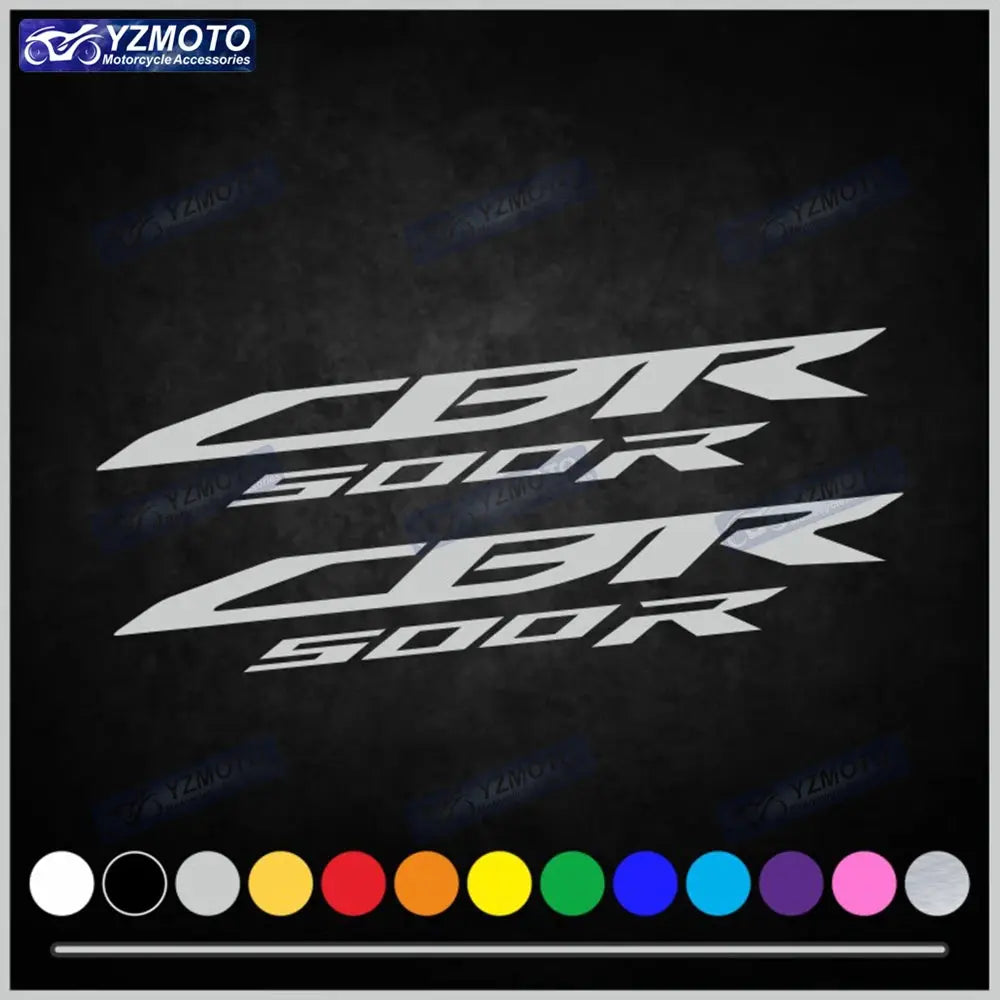 Honda CBR 500R Sticker Seti | Yan Grenaj Logosu (Her Renk) Sticker Master