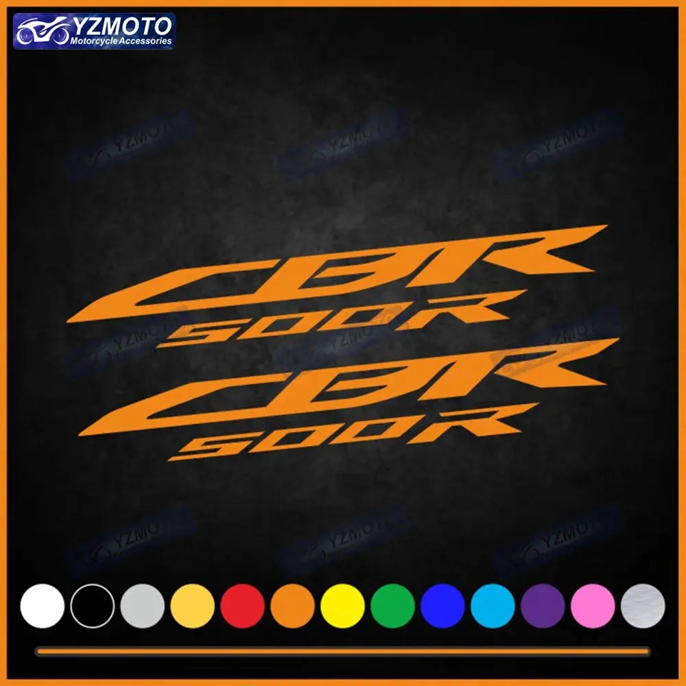 Honda CBR 500R Sticker Seti | Yan Grenaj Logosu (Her Renk) Sticker Master