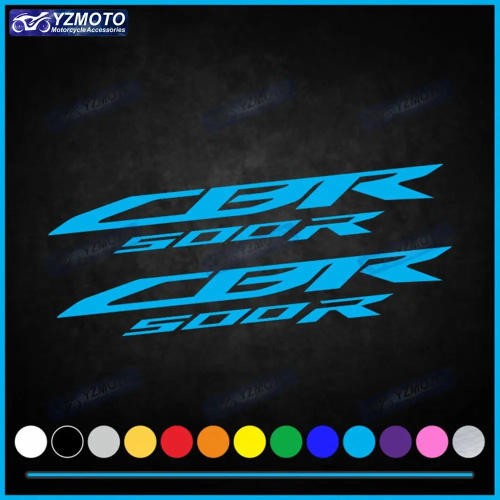 Honda CBR 500R Sticker Seti | Yan Grenaj Logosu (Her Renk) Sticker Master