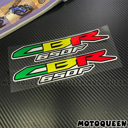Honda CBR 650F Sticker Seti | Yan Grenaj ve Kask Aksesuarları Sticker Master