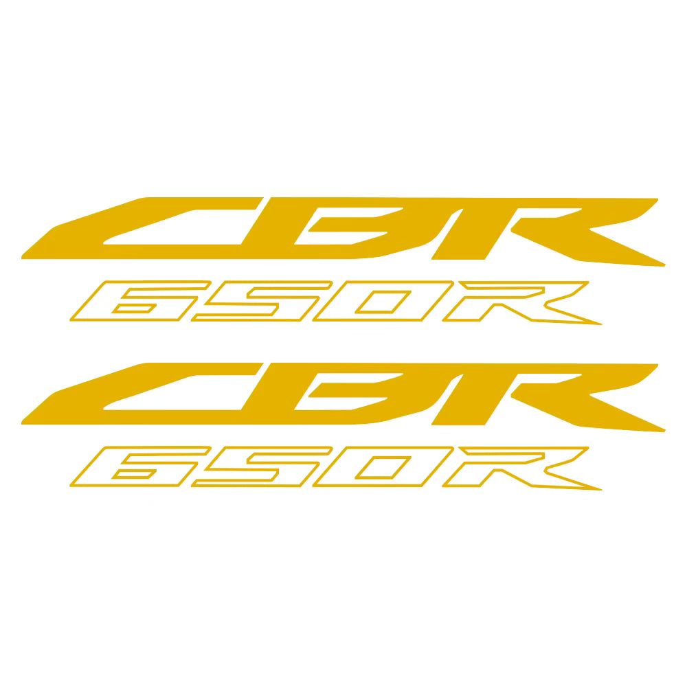 Honda CBR 650R Sticker Seti | Lazer Yan Grenaj Logosu (2019-2022) - Sticker Master