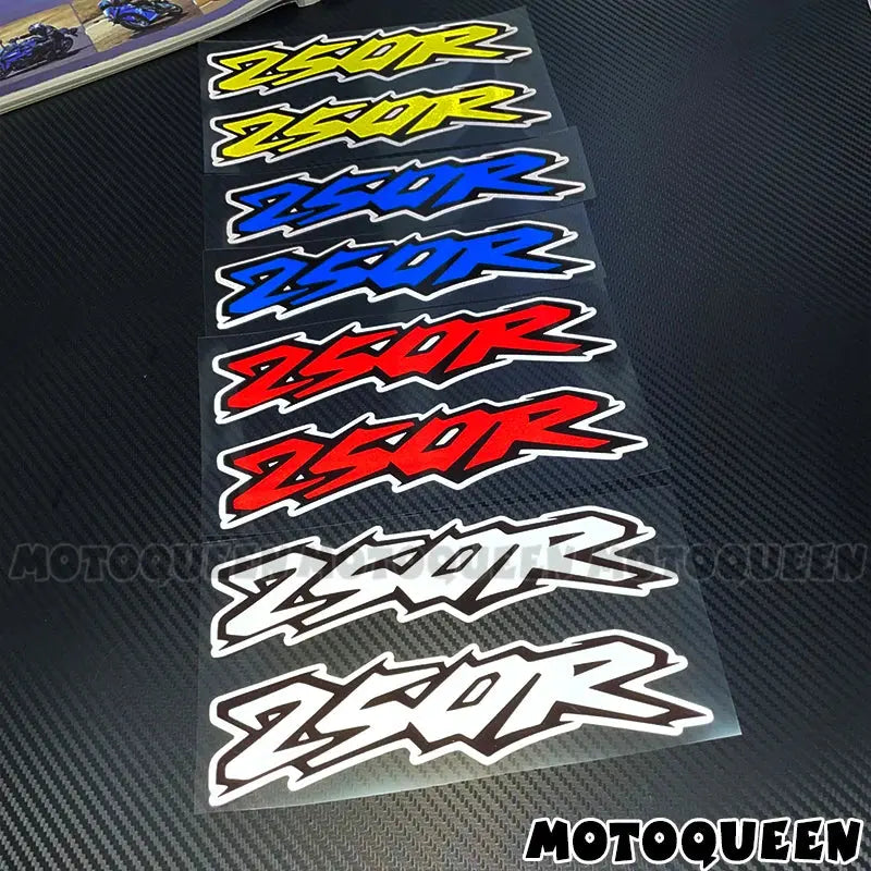 Honda CBR Sticker Seti | 125R / 250R / 500R Yan Grenaj ve Tank Pad Sticker Master