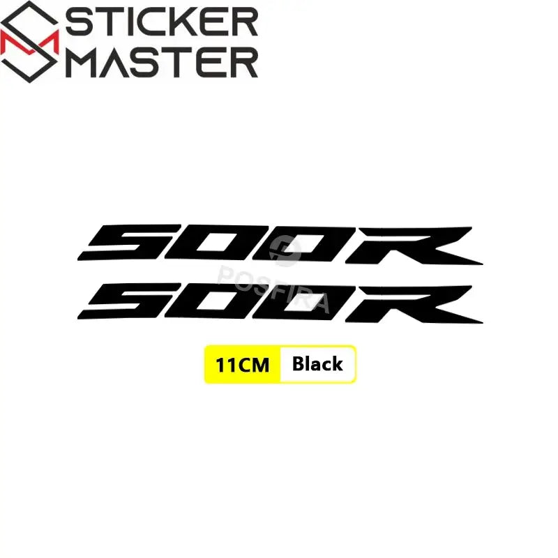 Honda CBR500R Sticker Seti | 2013-2024 Yan Grenaj Logosu (2 Adet) - Sticker Master