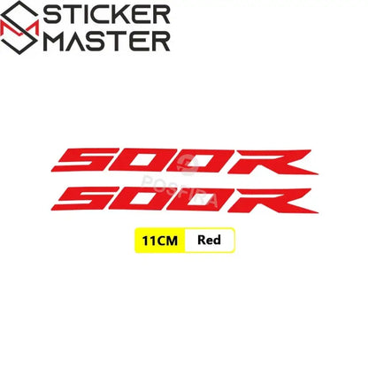 Honda CBR500R Sticker Seti | 2013-2024 Yan Grenaj Logosu (2 Adet) - Sticker Master
