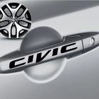 Honda Civic Sticker Kapı Kolu ve Jant Seti 10 Adet | Sticker Master