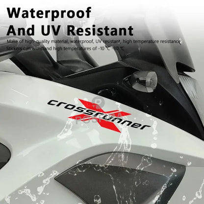 Honda Crossrunner Sticker | VFR800X Uyumlu Yan Grenaj Logosu (2011-2020) Sticker Master