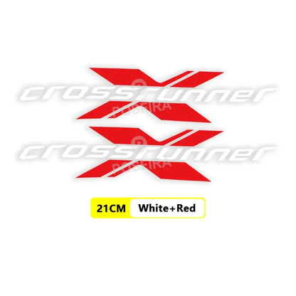 Honda Crossrunner Sticker | VFR800X Uyumlu Yan Grenaj Logosu (2011-2020) Sticker Master