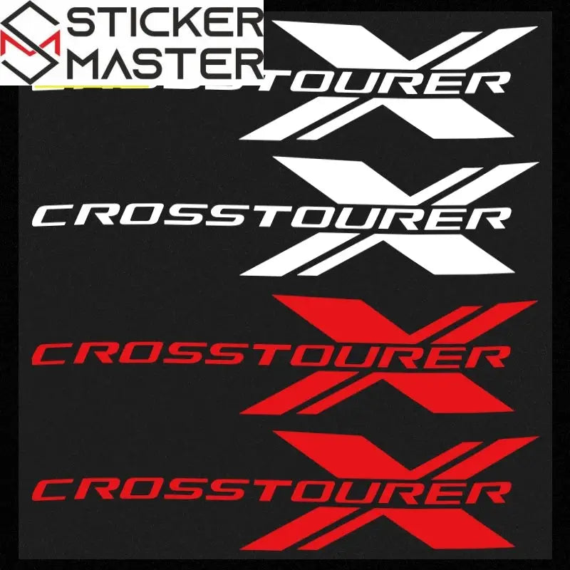 Honda Crosstourer VFR 1200X Sticker Seti | V4 Adventure Logosu - Sticker Master