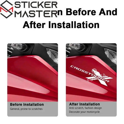 Honda Crosstourer VFR 1200X Sticker Seti | V4 Adventure Logosu - Sticker Master