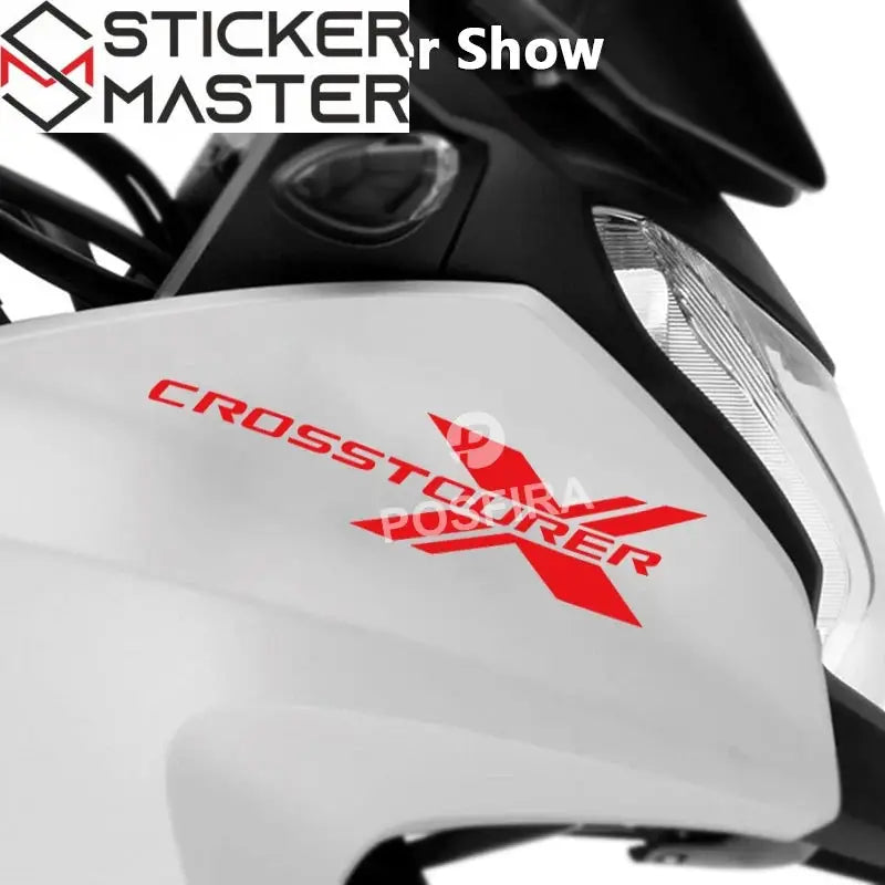 Honda Crosstourer VFR 1200X Sticker Seti | V4 Adventure Logosu - Sticker Master