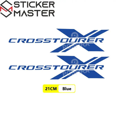 Honda Crosstourer VFR 1200X Sticker Seti | V4 Adventure Logosu - Sticker Master
