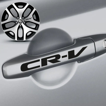Sticker Master Honda Crv Kapı Kolu Jant Sticker Oto Araç Çıkartma Etiket 8 Adet Sticker Master