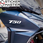 Honda Forza 750 Sticker Seti | Yan Grenaj 750 Logosu (Her Renk)