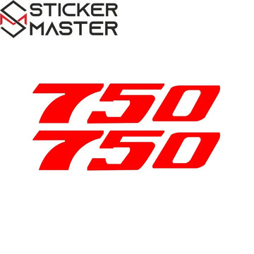 Honda Forza 750 Sticker Seti | Yan Grenaj 750 Logosu (Her Renk) Sticker Master