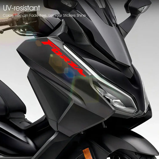 Honda Forza Sticker Seti | Forza 250/350/750 Sportif Logo (Her Renk) Sticker Master