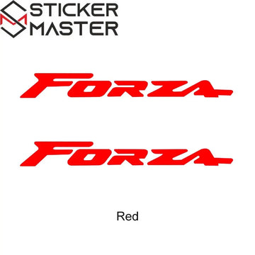 Honda Forza Sticker Seti | Forza 250/350/750 Sportif Logo (Her Renk) Sticker Master