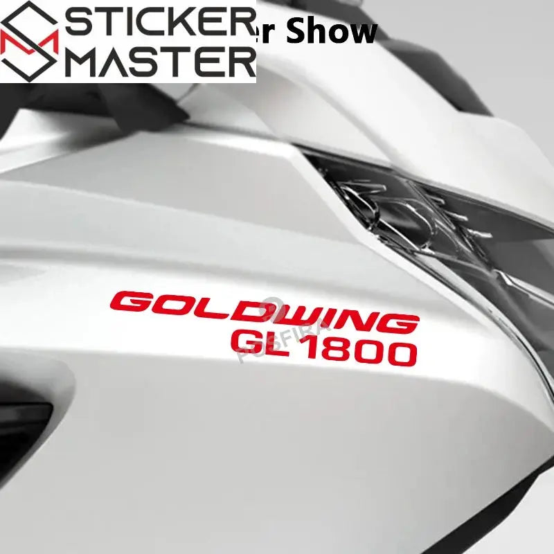 Honda Goldwing Sticker | GL 1800 Yan Grenaj ve Çanta Decal Seti (20 cm) - Sticker Master