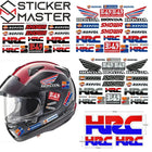 Honda HRC Repsol Sticker Seti – Motosiklet Kask Gövde Etiketi | Sticker Master