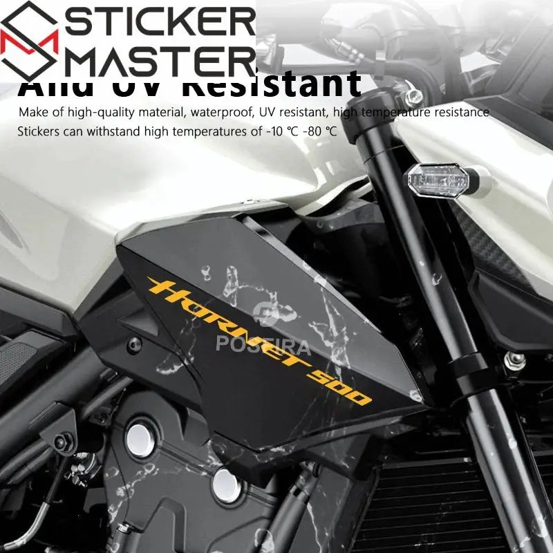 Honda Hornet CB500 Sticker Seti | 2024-2025 Yeni Kasa Logosu (2 Adet) - Sticker Master