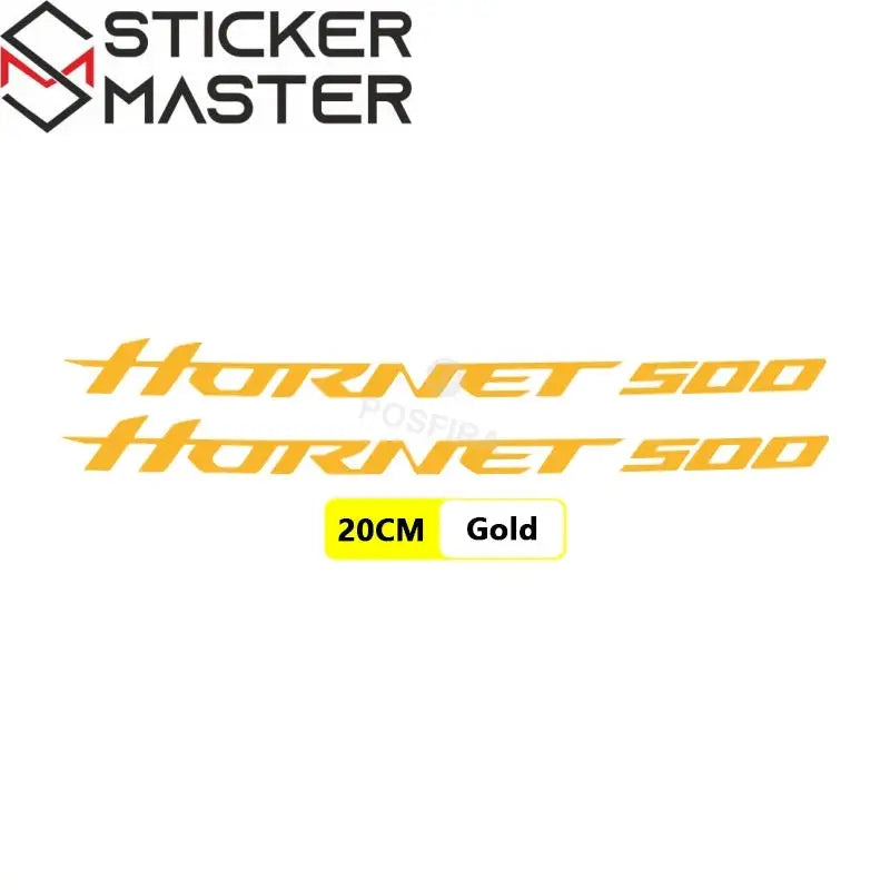Honda Hornet CB500 Sticker Seti | 2024-2025 Yeni Kasa Logosu (2 Adet) - Sticker Master