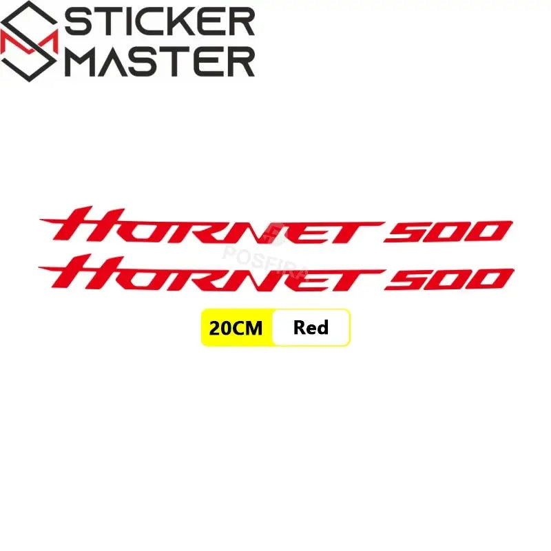 Honda Hornet CB500 Sticker Seti | 2024-2025 Yeni Kasa Logosu (2 Adet) - Sticker Master