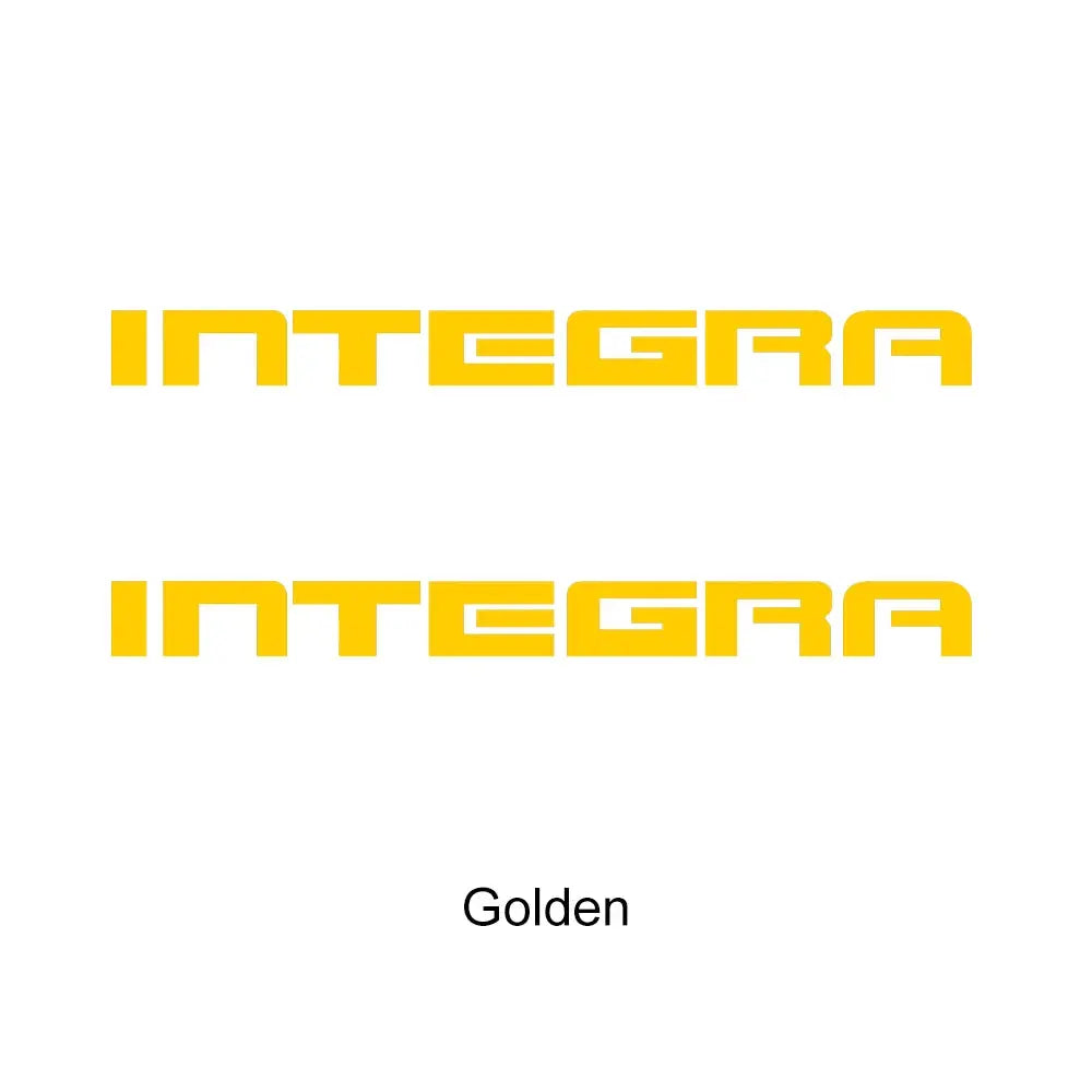 Honda Integra Sticker Seti | NC750D ve NC700D Yan Grenaj Yazısı (2 Adet) Sticker Master