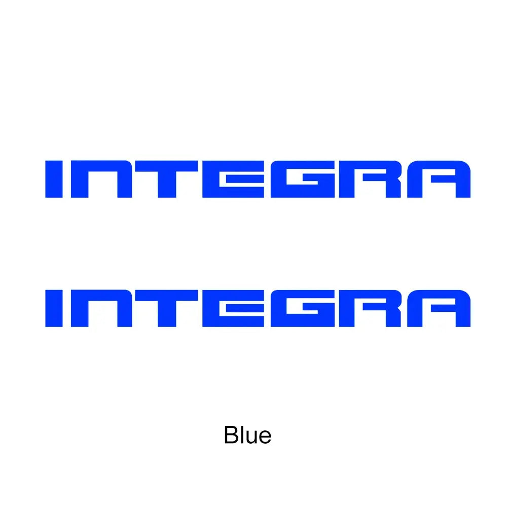 Honda Integra Sticker Seti | NC750D ve NC700D Yan Grenaj Yazısı (2 Adet) Sticker Master