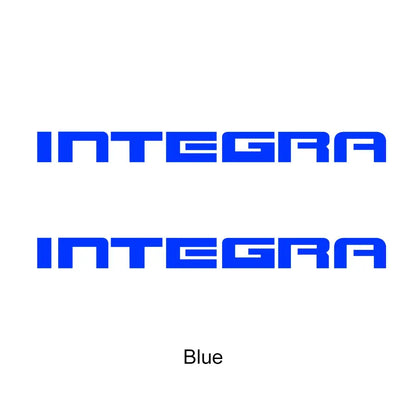 Honda Integra Sticker Seti | NC750D ve NC700D Yan Grenaj Yazısı (2 Adet) Sticker Master