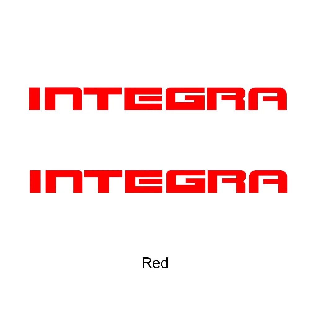 Honda Integra Sticker Seti | NC750D ve NC700D Yan Grenaj Yazısı (2 Adet) Sticker Master