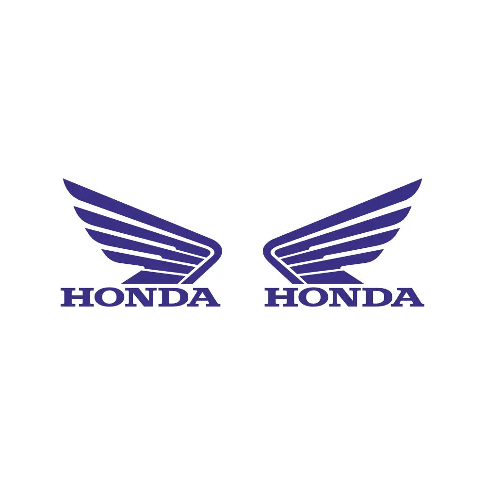 Honda Kanat Logo Sticker - Depo ve Grenaj Uyumlu (2 Adet) - Tüm Renkler Sticker Master