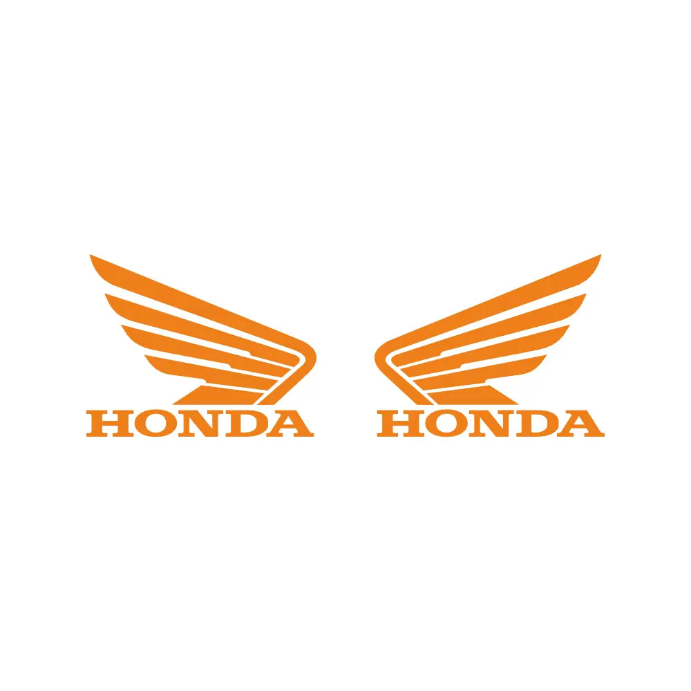 Honda Kanat Logo Sticker - Depo ve Grenaj Uyumlu (2 Adet) - Tüm Renkler Sticker Master