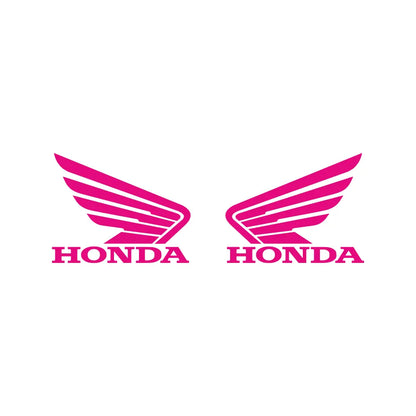 Honda Kanat Logo Sticker - Depo ve Grenaj Uyumlu (2 Adet) - Tüm Renkler Sticker Master