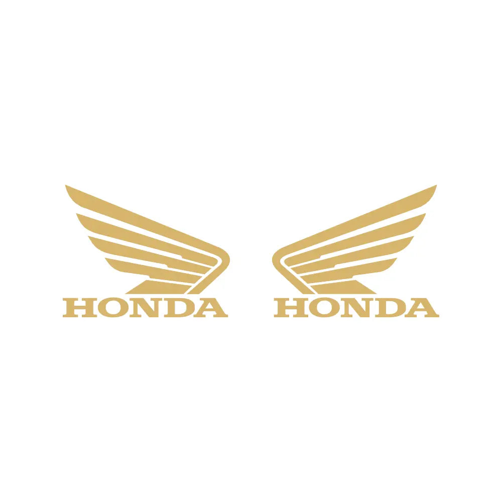 Honda Kanat Logo Sticker - Depo ve Grenaj Uyumlu (2 Adet) - Tüm Renkler Sticker Master