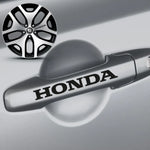 Sticker Master Honda Kapı Kolu Jant Sticker Oto Araç Çıkartma Etiket 8 Adet Sticker Master