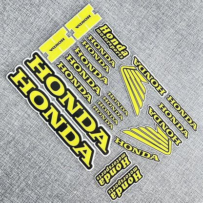 Honda Logo Motosiklet Sticker Seti | Sticker Master - Sticker Master