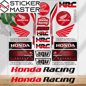 Honda Motor Sticker Seti | Kask ve Grenaj İçin (CBR / PCX / Forza) Sticker Master