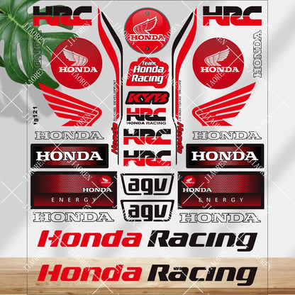 Honda Motor Sticker Seti | Kask ve Grenaj İçin (CBR / PCX / Forza) Sticker Master