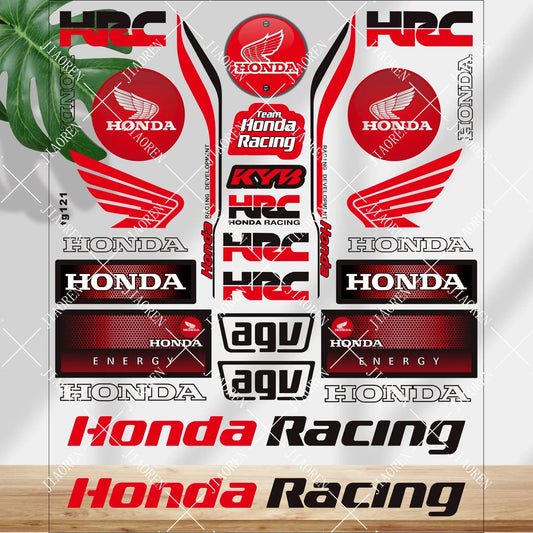 Honda Motor Sticker Seti | Kask ve Grenaj İçin (CBR / PCX / Forza) Sticker Master