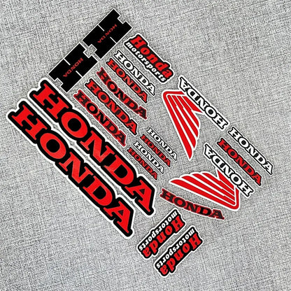 Honda Logo Motosiklet Sticker Seti | Sticker Master - Sticker Master