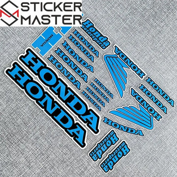 Honda Logo Motosiklet Sticker Seti | Sticker Master - Sticker Master
